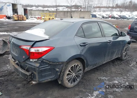 2014 Toyota Corolla S Plus from USA, damaged, VIN 2T1BURHE0EC010221